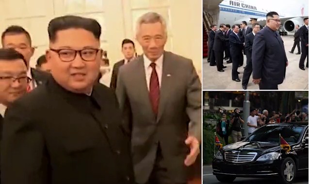 Kim Jong-un Tiba di Singapura Jelang KTT Pelucutan Nuklir dengan Presiden Trump